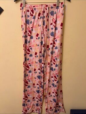 Pink champagne Print Lounge Pants